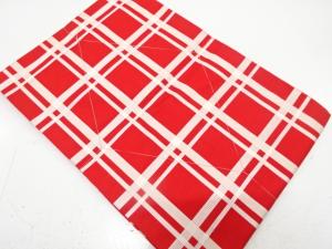 アンティーク　変わり格子模様織り出し名古屋帯（着用可）